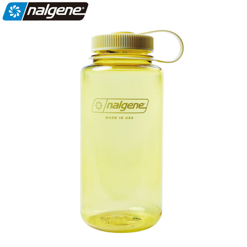 nalgene ナルゲン 広口1.0L Tritan Renew トライタン リニュー (Butter)：91636