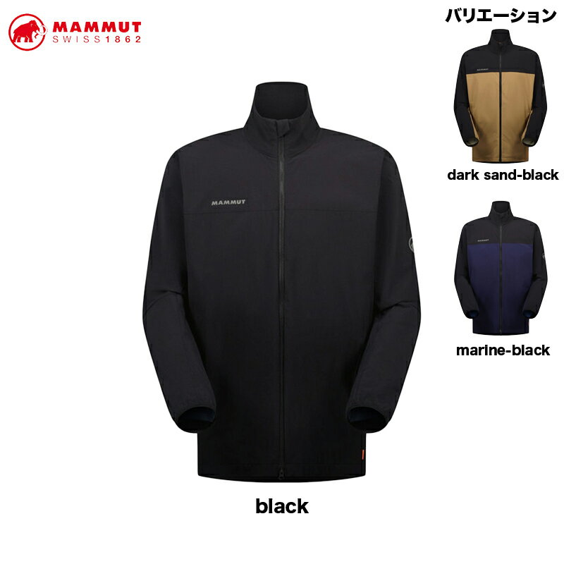 マムート アウトドアジャケット メンズ マムート MAMMUT Comfort Jacket AF Men 1011-02410 メンズ アウター アウトドアウエア black dark sand-black marine-black【24春夏】XS S M L XL
