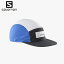  SALOMON BONATTI WP FIVE P CAP (WHITE/BLACK/NAUTICAL BLUE) LC1680200