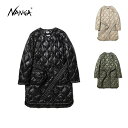 ナンガ NANGA ONION QUILT NO COLLAR DOWN HALF COAT(WOMEN) オニオンキルトノーカラーダウンハーフコート