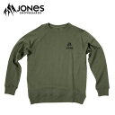 W[Y JONES gbL[N[XEFbg TRUCKEE ORGANIC COTTON CREW SWEATSHIRT (PINE GREEN)