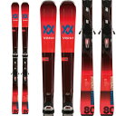 クーポン利用で10％OFF！1/30AMまで！VOLKL フォルクル 19-20 スキー 2020 DECON 80 ディーコン 80 (金具付き) スキー板 オールマウンテン (onecolor)：