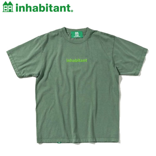 inhabitant インハビタント Photographers Logo T-shirts (PH5200 GREEN) ：ISM23LS11