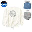 Ju[ KAVU City Logo Sweat 23-24FWF19821930