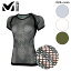 ミレー MILLET LD DRYNAMIC MESH SS レディース アンダー Tシャツ 半袖 メッシュ 吸汗速乾：MIV01708