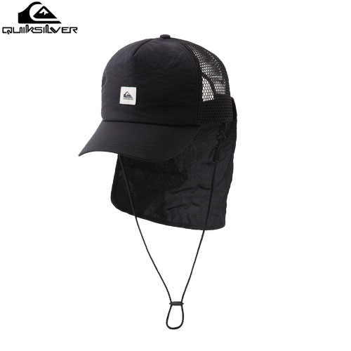 QUIKSILVER NCbNVo[ UV WATER MESH CAP UVEH[^[ bV Lbv Lbv }X|[c AEghA (BLK)FQSA231719  C[pt_up]