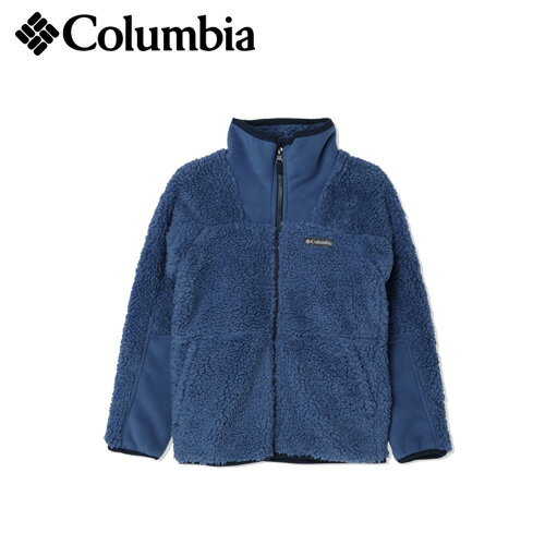 コロンビア columbia ジュニア フリース ジャケット ウインターパスシェルパフルジップ (452 / NightTideCollegiateNavy) AY0155