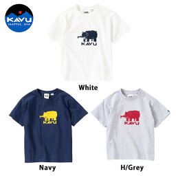 カブー キッズ Tシャツ KAVU K's Hai Bear Tee：19821873[pt_up]