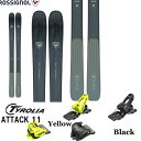 スキー板 ロシニョール ROSSIGNOL 23-24 SENDER 94 TI 金具付き2点セット( TYROLIA ATTACK 11 GW)