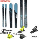 XL[ mfBJ NORDICA 23-24 ENFORCER UNLIMITED 104 t2_Zbg( TYROLIA ATTACK 11 GW)