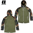 A}_ ARMADA fB[X WPbg Gypsum Jacket (FIR Camo)[pt_up]