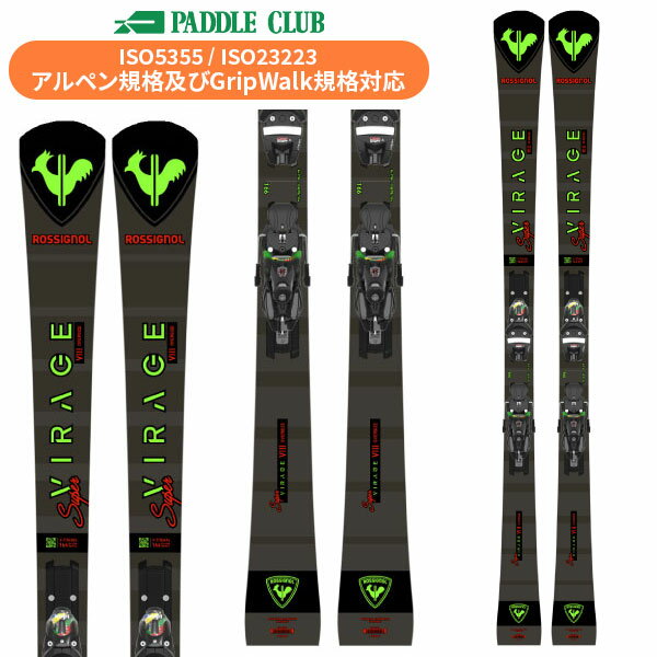 ロシニョール ROSSIGNOL スーパービラージュ8 SUPER VIRAGE VIII OVERSIZE KONECT + SPX 14 KONECT GW HERO SIGNATURE 金具付 スキー板 23-24[pt_up][pt5]