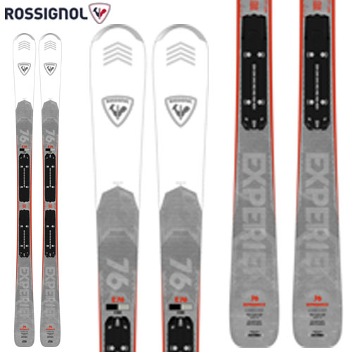[旧モデル スキー板] ROSSIGNOL ロシニョール エクスペリエンス EXPERIENCE 76 + XPRESS 10 GW BLACK (金具付) 23-24モデル