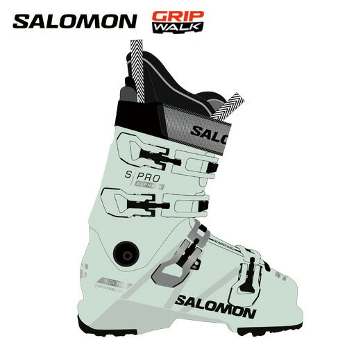 サロモン SALOMON レディース エスプロ アルファ100 S/PRO ALPHA 100 W GW スキーブーツ 23-24 newboot24