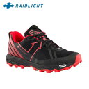 【売り尽くし 70 OFF】トレイルランニング シューズ RAIDLIGHT RESPONSIV DYNAMIC SHOES レッド/ブラック GNHM510 旧モデル特価