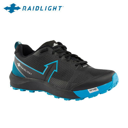 トレイルランニング シューズ RAIDLIGHT RESPONSIV XP SHOES ブラック/ブルー GNHM100 旧モデル特価