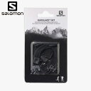 24tăf T SALOMON NCbN[XLbg QUICKLACE KIT (BLACK) CR V[[X L32667200