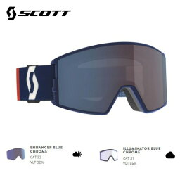 スコット SCOTT ゴーグル リアクト SCO GOGGLE REACT (RETRO BLUE) 400199-7409347 [sale_acc]