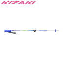 KIZAKI キザキ ジュニアポール 伸縮 SLALOM JRTL 70-105CM (ブルー) KPBB-7050