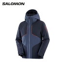 サロモン SALOMON スキージャケット ブリリアント BRILLIANT (N-SKY/M-INDIGO/F-RED) LC1856700