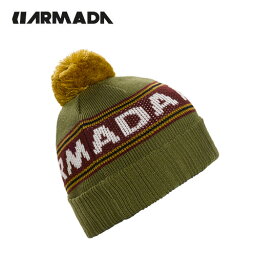 アルマダ ARMADA ニット帽 ジャガードニット Jacquard Knit Pom ポンポン (Fatigue) R00518030