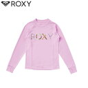 ROXY ロキシー キッズ MINI MERMAID LOGO L/S キッズ ミニマーメイド ロゴ L/S ジュニア キッズ ラッシュガード 半袖 マリンスポーツ アウトドア (LIL)：TLY231107 夏 海[pt_up]