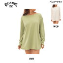 BILLABONG ビラボン バックオープン ロンT ラッシュ BACK OPEN LS RASH TEE 4WAY ウィメンズ BE013868 24SS