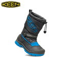 キーン KEEN ジュニア キッズ スノー トロール ウォータープルーフ SNOW TROLL WP (Magnet/Blue Aster) 1026758