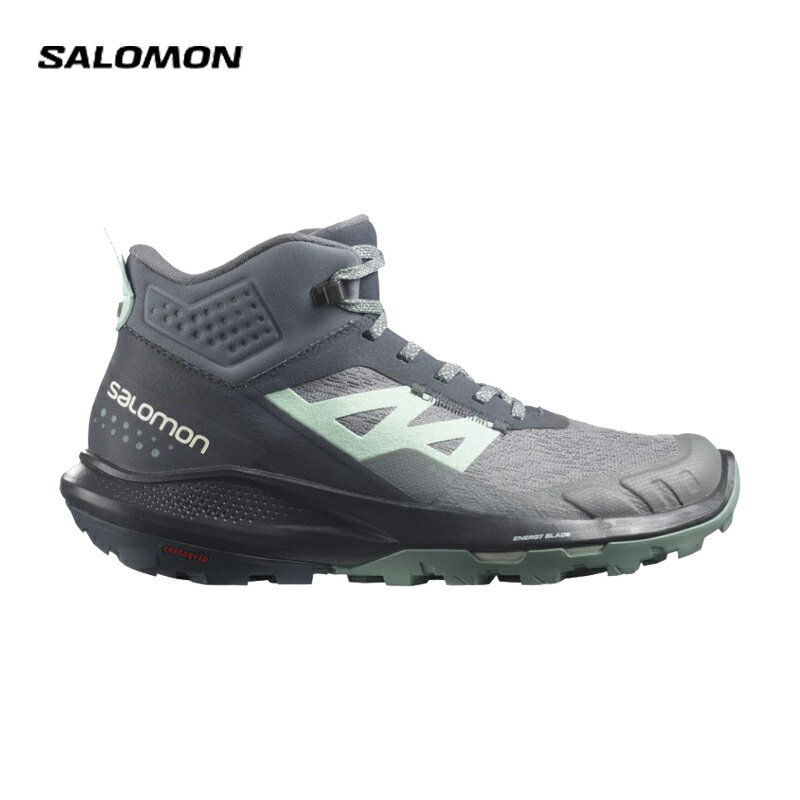 サロモン SALOMON アウトパルス ミッド ゴアテックス OUTPULSE MID GTX W ウィメンズ ハイキングシューズ：L47067200のサムネイル