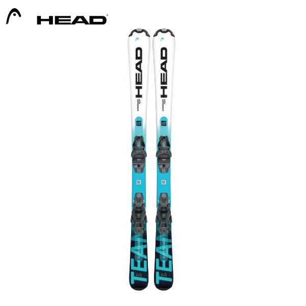 スキー板 ジュニア ヘッド HEAD SUPERSHAPE Team Easy+JRS 4.5 GW(金具付) 【23-24モデル】【取付調整無料】