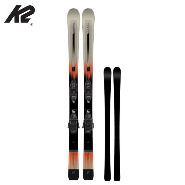 スキー板 ジュニア ケーツー K2 DISRUPTION JR+FDT 7.0(金具付) 23-24モデル【取付調整無料】 [K2sale]