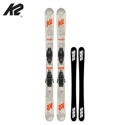 スキー板 ジュニア ケーツー K2 POACHER JR+4.5 FDT(金具付) 23-24モデル【取付調整無料】 [K2sale]
