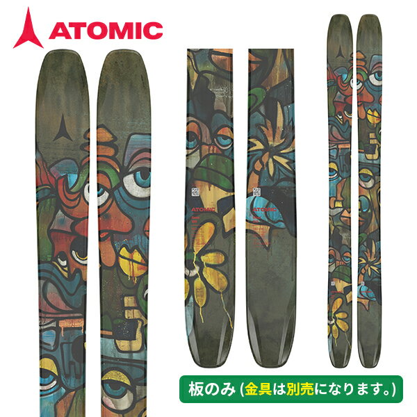 スキー板 2026 アトミック ATOMIC ベント 110 BENT 110 (板のみ) パウダー [25/26]