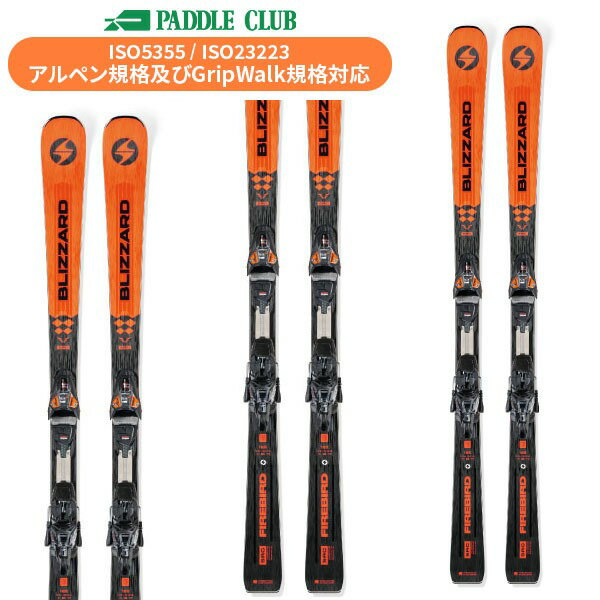 スキー板 2026 ブリザード BLIZZARD ファイヤーバード FIREBIRD SRC + XCELL 14 DEMO (金具付) レーシング 基礎スキー [25/26]
