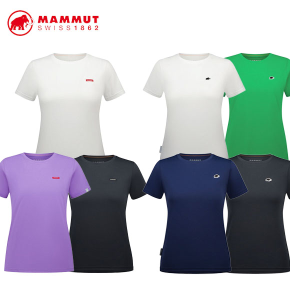 マムート MAMMUT Mammut Essential T-Shirt AF Women[1017-05090][2025SS][ウィメンズ][Tシャツ][速乾]