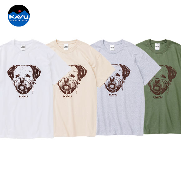 【楽天スーパーSALE】カブー KAVU 25 Dog Tee 19822261037009[25SS][Tシャツ]