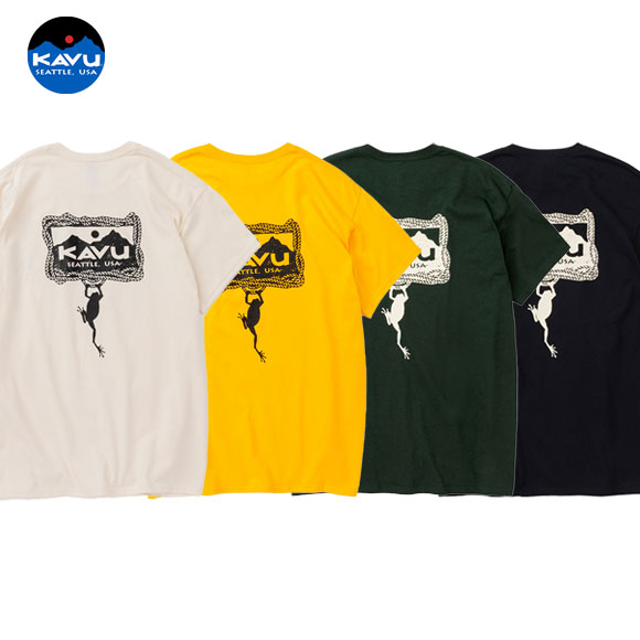 カブー KAVU Hanging Frog Tee 19822266017009[25SS][Tシャツ] [ポイント10倍]