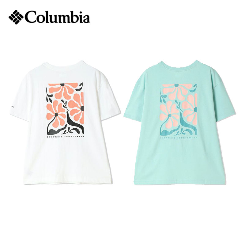 ӥ T ǥ Columbia Rolling Bend Graphic Oversized Tee AR9588[25...