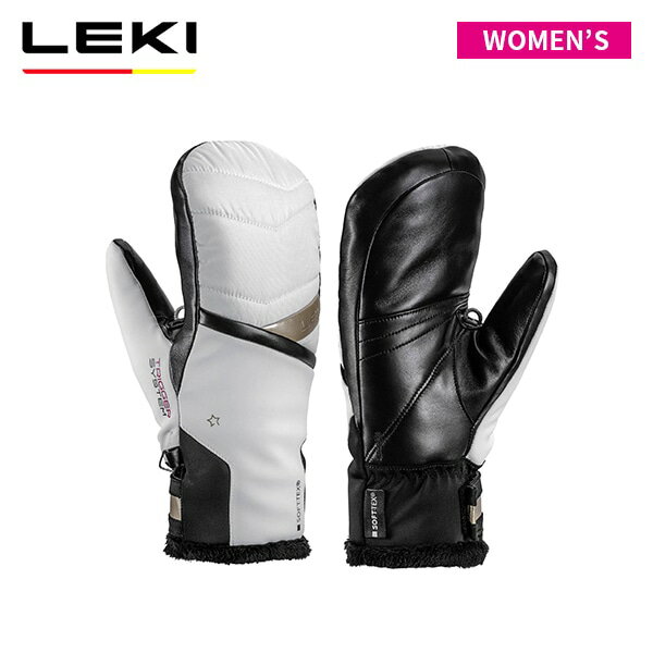 ■商品情報■ レディースモデル。高い保温性のPRIMALOFTを使用した高い保温性のミトングローブ。トリガーSシステム採用により、ストラップレスでLEKIポールとジョイントできます。・WOMENコンフォートフィット・PRIMALOFT プリマロフト・SOFT-TEX 非常に軽量で柔らかい防水、防風シートです。様々な気象条件からあなたの手をドライに保ちます。【ご注文前にご確認ください】 ※メーカーカタログ公表値、スペック、商品画像のため仕様変更のある場合もございます。予めご了承願います。 ※在庫には店頭展示品も含まれております。 ※擦れや箱の潰れが見られる場合がございますので、状態の確認をご希望の方はお問い合わせください。 ※店頭・他ネットモールと共有在庫のため、ご注文のタイミングにより完売している場合がございます。 ※当社運営店舗間にて同商品を複数ご注文いただいた際、キャンセルにてご対応させていただく場合がございます。 ※使用済み、タグ紛失商品の返品交換はお受け致しかねます。（パドルクラブ） メーカー希望小売価格はメーカー商品タグに基づいて掲載しています。