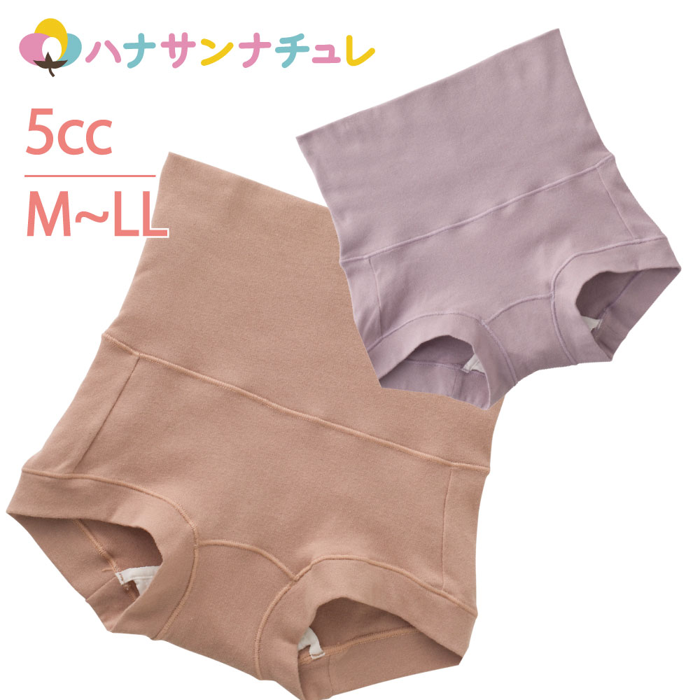 尿漏れパンツ 女性用 5cc M L LL 少し 