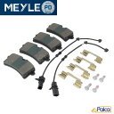 ポルシェ リアブレーキパッド 低ダストPD| マカン|95B/3.6ターボ 95BCTL | MEYLE製 | 95B698451Bに適合