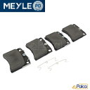 フォルクスワーゲン/VW フロント ブレーキディスク パッド 高制動/低ダストPD ローター径280mm用| トランスポーター4/T4/ヴァナゴン/カラベル | MEYLE製