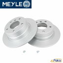 BMW リア ブレーキディスクローター 2枚セット 防錆加工品 280X10MM Z4,E85/2.0i 2.2i 2.5i MEYLE製 3421679430...