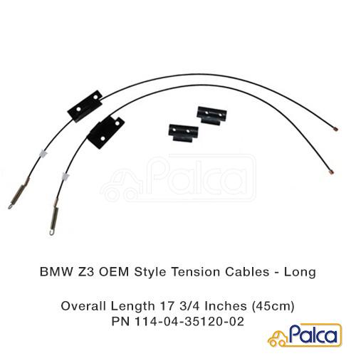 BMW ソフトトップ/幌/コンバーチブルトップ テンションケーブル Z3/E36 ロードスター 45cm GAHH製 5431..