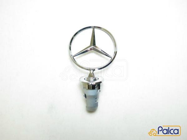 【あす楽】メルセデス ベンツ BENZ ボンネットフードマスコット/エンブレムマーク W126 W123 W124 W201 純正品