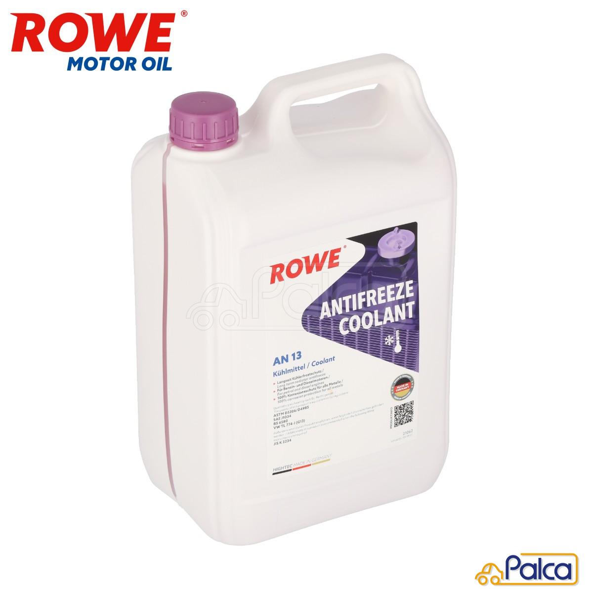 輸入車用 LLC/クーラント HIGHTEC ANTIFREEZE COOLANT AN 13 5L| G13規格 | ROWE製