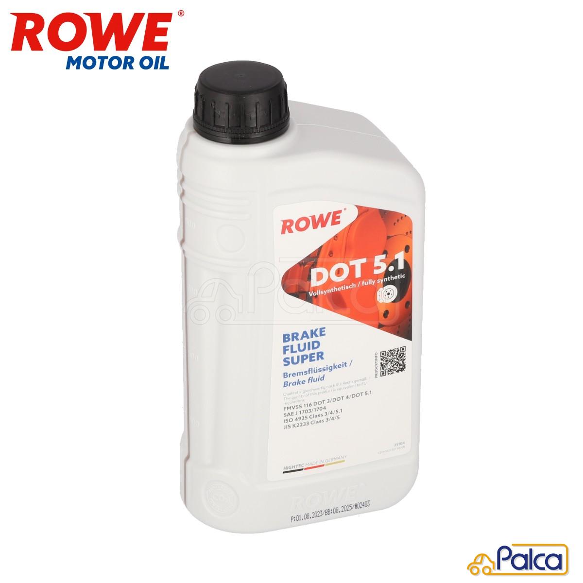 ڤڡۥ֥졼ե롼 HIGHTEC BRAKE FLUID SUPER DOT 5.1 1L| ROWE