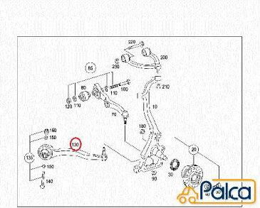 【あす楽】メルセデス ベンツ フロント ラジアスアーム/ロアアーム前側 右 | Sクラス/W221 | CLクラス/C216 | MEYLE製 2213306411