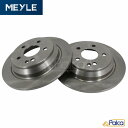 メルセデス ベンツ リア ブレーキローター 左右セット 296X10MM W639/V350,V3.2 Vクラス MEYLE製 6394230112