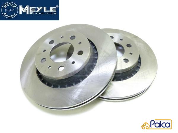 ボルボ フロント ブレーキディスクローター 2枚セット 740,760,780,940 マイレ製